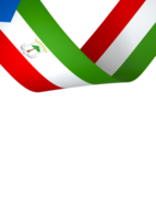 Equatorial Guinea flag element design national independence day banner ribbon png