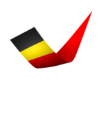 Belgien Flagge Element Design National Unabhängigkeit Tag Banner Band png