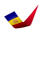 Andorra vlag element ontwerp nationaal onafhankelijkheid dag banier lint PNG