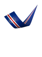 cabo verde vlag element ontwerp nationaal onafhankelijkheid dag banier lint PNG