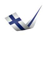 Finlândia bandeira elemento Projeto nacional independência dia bandeira fita png
