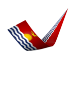 kiribati Flagge Element Design National Unabhängigkeit Tag Banner Band png