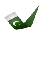 Pakistan Flagge Element Design National Unabhängigkeit Tag Banner Band png