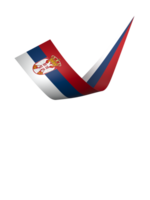 Serbie drapeau élément conception nationale indépendance journée bannière ruban png