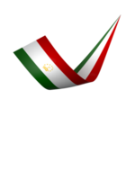 tagikistan bandiera elemento design nazionale indipendenza giorno bandiera nastro png