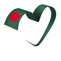 Bangladesch Flagge Element Design National Unabhängigkeit Tag Banner Band png