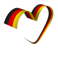 Germany flag element design national independence day banner ribbon png