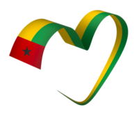 Guinée Bissau drapeau élément conception nationale indépendance journée bannière ruban png