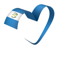 Guatemala flag element design national independence day banner ribbon png