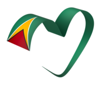 Guyana bandiera elemento design nazionale indipendenza giorno bandiera nastro png