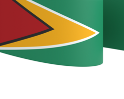Guyana Flagge Element Design National Unabhängigkeit Tag Banner Band png