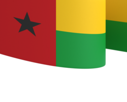 Guiné bissau bandeira elemento Projeto nacional independência dia bandeira fita png