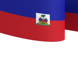 Haiti Flagge Element Design National Unabhängigkeit Tag Banner Band png