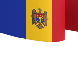 moldavien flagga element design nationell oberoende dag baner band png
