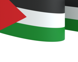 Palestine drapeau élément conception nationale indépendance journée bannière ruban png