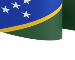Salomão ilhas bandeira elemento Projeto nacional independência dia bandeira fita png