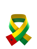 Guinea Bissau flag element design national independence day banner ribbon png