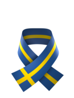 Sverige flagga element design nationell oberoende dag baner band png