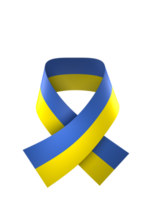 ukraina flagga element design nationell oberoende dag baner band png