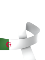 Algérie drapeau élément conception nationale indépendance journée bannière ruban png