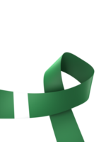 Nigeria drapeau élément conception nationale indépendance journée bannière ruban png