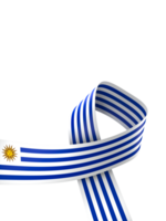 uruguay flagga element design nationell oberoende dag baner band png