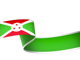 Burundi vlag element ontwerp nationaal onafhankelijkheid dag banier lint PNG