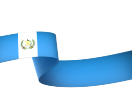 Guatemala bandera elemento diseño nacional independencia día bandera cinta png