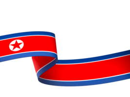 noorden Korea vlag element ontwerp nationaal onafhankelijkheid dag banier lint PNG