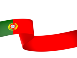 Portugal vlag element ontwerp nationaal onafhankelijkheid dag banier lint PNG