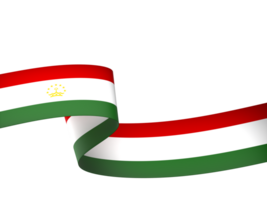 le tadjikistan drapeau élément conception nationale indépendance journée bannière ruban png