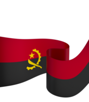 angola flagga element design nationell oberoende dag baner band png