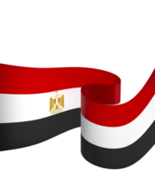 egypten flagga element design nationell oberoende dag baner band png