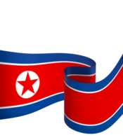 Norden Korea Flagge Element Design National Unabhängigkeit Tag Banner Band png