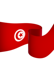 Tunísia bandeira elemento Projeto nacional independência dia bandeira fita png