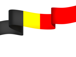 belgien flagga element design nationell oberoende dag baner band png