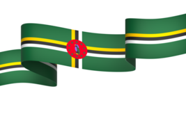 Dominica Flagge Element Design National Unabhängigkeit Tag Banner Band png