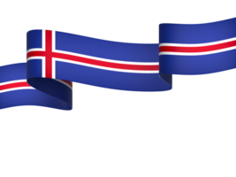 IJsland vlag element ontwerp nationaal onafhankelijkheid dag banier lint PNG