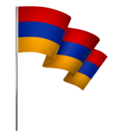 Armenië vlag element ontwerp nationaal onafhankelijkheid dag banier lint PNG