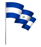 el salvador flagga element design nationell oberoende dag baner band png