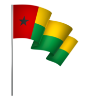 Guiné bissau bandeira elemento Projeto nacional independência dia bandeira fita png