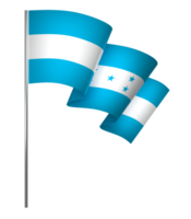 Honduras bandiera elemento design nazionale indipendenza giorno bandiera nastro png