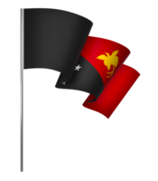 papua Novo Guiné bandeira elemento Projeto nacional independência dia bandeira fita png