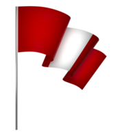 Peru Flagge Element Design National Unabhängigkeit Tag Banner Band png