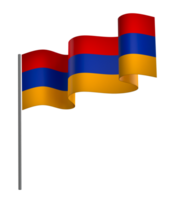 Armenien Flagge Element Design National Unabhängigkeit Tag Banner Band png