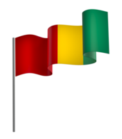 Guinea vlag element ontwerp nationaal onafhankelijkheid dag banier lint PNG