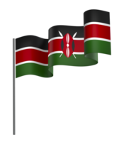 Kenia vlag element ontwerp nationaal onafhankelijkheid dag banier lint PNG