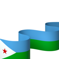 djibouti bandeira elemento Projeto nacional independência dia bandeira fita png