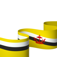 brunei bandeira elemento Projeto nacional independência dia bandeira fita png