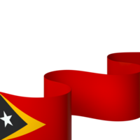 este Timor Timor leste bandera elemento diseño nacional independencia día bandera cinta png